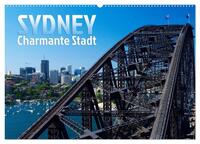 Vorderes Coverbild SYDNEY Charmante Stadt (Wandkalender 2025 DIN A2 quer), CALVENDO Monatskalender
