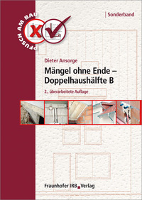 Vorderes Coverbild Mängel ohne Ende - Doppelhaushälfte B
