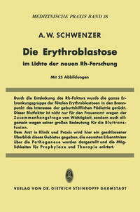 Vorderes Coverbild Die Erythroblastose im Lichte der neuen Rh-Forschung