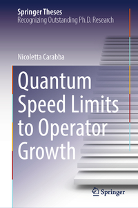 Vorderes Coverbild Quantum Speed Limits to Operator Growth