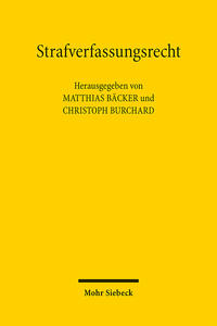 Vorderes Coverbild Strafverfassungsrecht