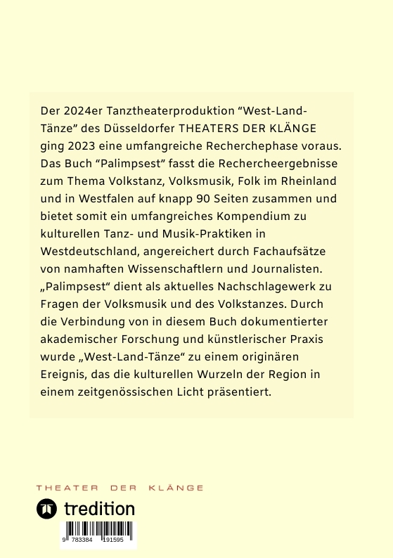 Rückseitencover Palimpsest