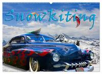 Vorderes Coverbild Snowkiting (Wandkalender 2025 DIN A2 quer), CALVENDO Monatskalender
