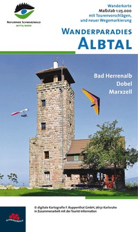 Vorderes Coverbild Wanderparadies Albtal