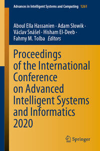Vorderes Coverbild Proceedings of the International Conference on Advanced Intelligent Systems and Informatics 2020