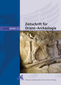 Vorderes Coverbild Zeitschrift für Orient-Archäologie