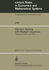 Vorderes Coverbild Decision Making with Multiple Objectives