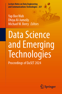 Vorderes Coverbild Data Science and Emerging Technologies