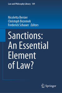 Vorderes Coverbild Sanctions: An Essential Element of Law?