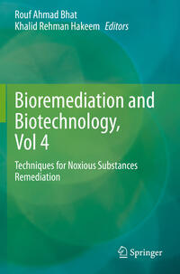 Vorderes Coverbild Bioremediation and Biotechnology, Vol 4
