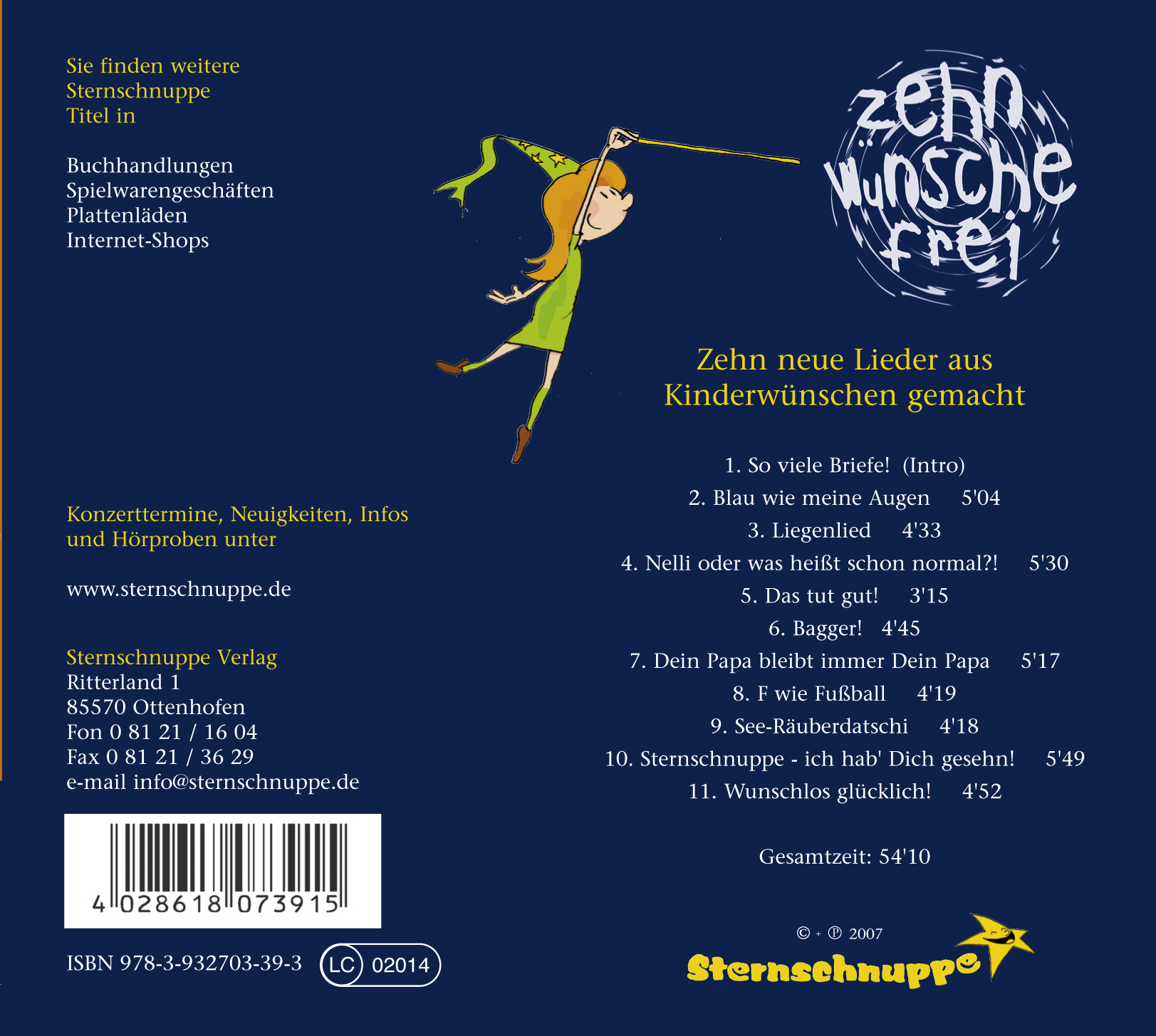 Rückseitencover Zehn Wünsche frei!