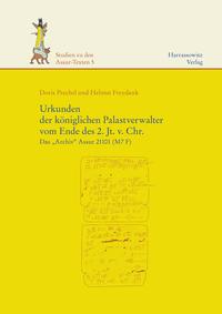 Vorderes Coverbild Urkunden der königlichen Palastverwalter vom Ende des 2. Jt. v. Chr.