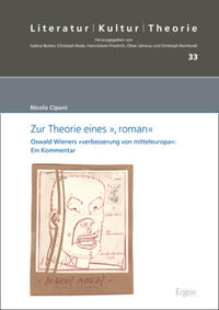 Vorderes Coverbild Zur Theorie eines », roman«
