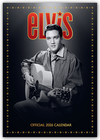 Vorderes Coverbild Elvis 2026 – A3-Posterkalender