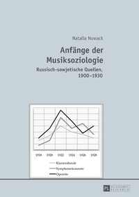 Vorderes Coverbild Anfänge der Musiksoziologie