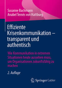Vorderes Coverbild Effiziente Krisenkommunikation – transparent und authentisch