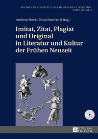 Vorderes Coverbild Imitat, Zitat, Plagiat und Original in Literatur und Kultur der Frühen Neuzeit