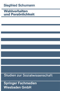 Vorderes Coverbild Wahlverhalten und Persönlichkeit
