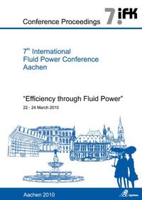 Vorderes Coverbild 7th International Fluid Power Conference Aachen - Efficiency through Fluid Power, Conference Proceedings, Vol. 3