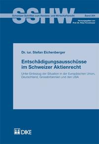 Vorderes Coverbild Entschädigungsausschüsse im Schweizer Aktienrecht.