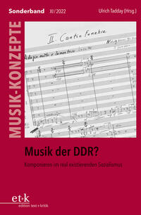 Vorderes Coverbild Musik der DDR?