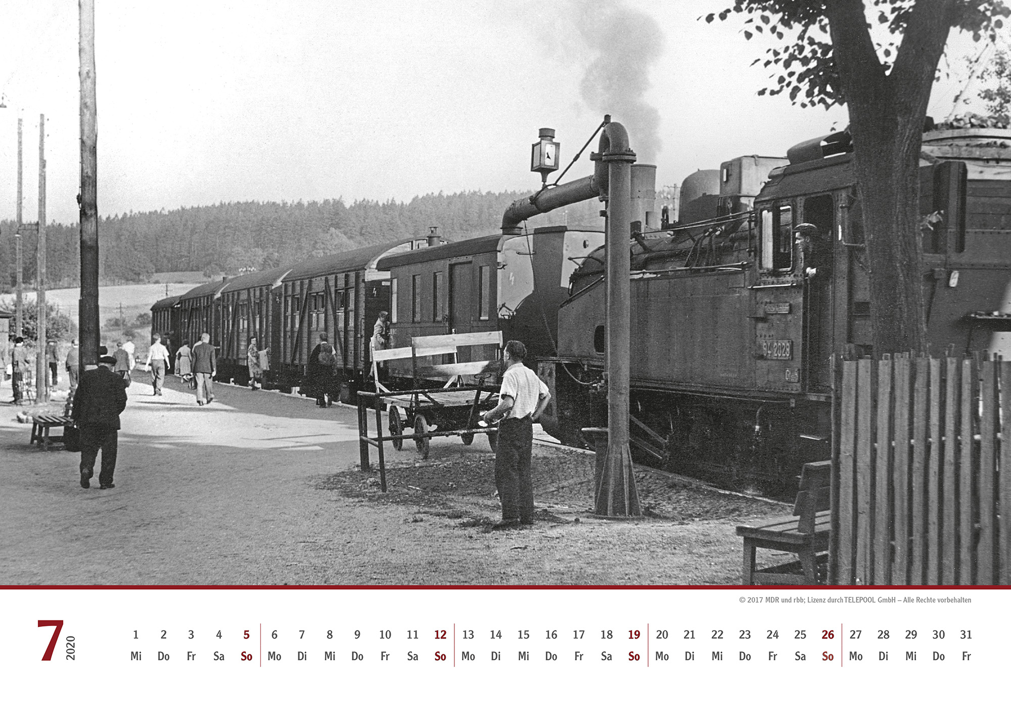 Beispielinhalt (Bild) Lokomotivklassiker der Deutschen Reichsbahn 2020