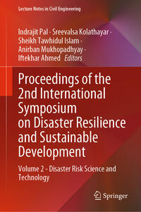 Vorderes Coverbild Proceedings of the 2nd International Symposium on Disaster Resilience and Sustainable Development