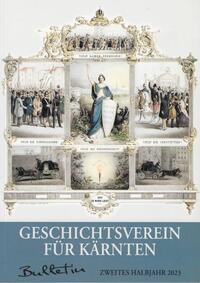 Vorderes Coverbild Bulletin des Geschichtsvereines für Kärnten