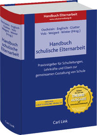 Vorderes Coverbild Handbuch schulische Elternarbeit