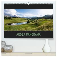 Vorderes Coverbild Arosa Panorama (hochwertiger Premium Wandkalender 2025 DIN A2 quer), Kunstdruck in Hochglanz