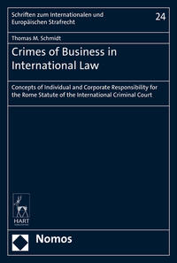 Vorderes Coverbild Crimes of Business in International Law