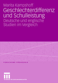 Vorderes Coverbild Geschlechterdifferenz und Schulleistung