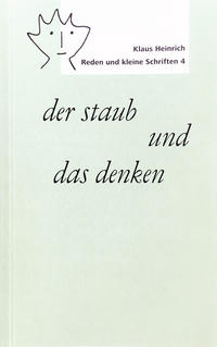 Vorderes Coverbild der staub und das denken