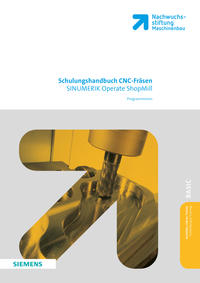 Vorderes Coverbild Schulungshandbuch CNC-Fräsen