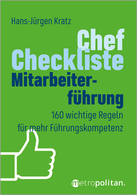 Vorderes Coverbild Chef-Checkliste Mitarbeiterführung