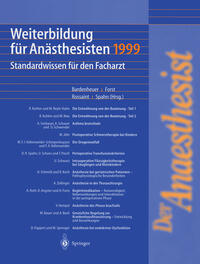 Vorderes Coverbild Weiterbildung für Anästhesisten 1999
