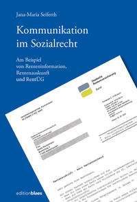 Vorderes Coverbild Kommunikation im Sozialrecht