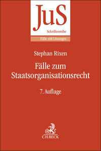 Vorderes Coverbild Fälle zum Staatsorganisationsrecht