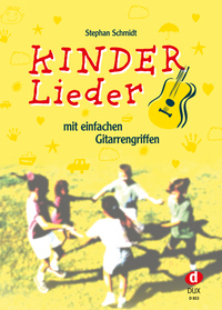 Vorderes Coverbild Kinderlieder mit einfachen Gitarrengriffen