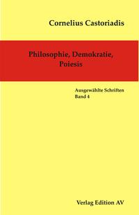 Vorderes Coverbild Philosophie, Demokratie, Poiesis