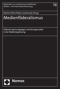 Vorderes Coverbild Medienföderalismus