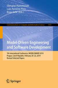 Vorderes Coverbild Model-Driven Engineering and Software Development