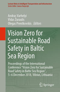 Vorderes Coverbild Vision Zero for Sustainable Road Safety in Baltic Sea Region