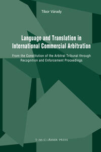 Vorderes Coverbild Language and Translation in International Commercial Arbitration