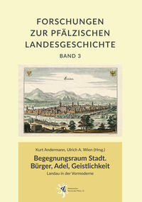 Vorderes Coverbild Begegnungsraum Stadt. Bürger, Adel, Geistlichkeit