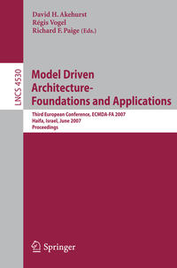 Vorderes Coverbild Model Driven Architecture - Foundations and Applications