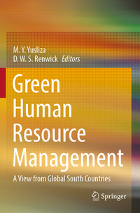 Vorderes Coverbild Green Human Resource Management