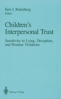 Vorderes Coverbild Children’s Interpersonal Trust