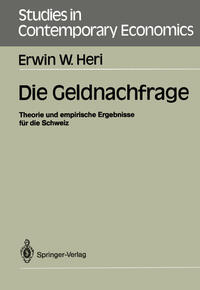 Vorderes Coverbild Die Geldnachfrage