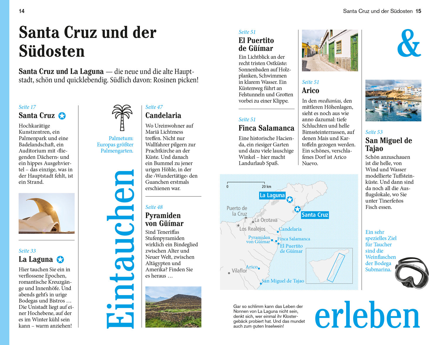 Beispielinhalt (Bild) DUMONT Reise-Taschenbuch Reiseführer Teneriffa